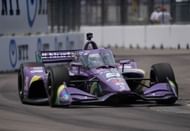 Romain Grosjean at IndyCar's Firestone Grand Prix of St. Petersburg - Source: Getty